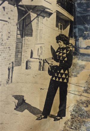 Dorothy Eure outside of housing